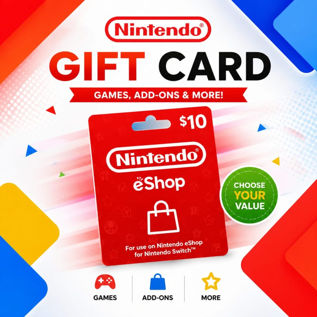 Nintendo Gift Card Guide: What It Is, How to Get, Use & Redeem It